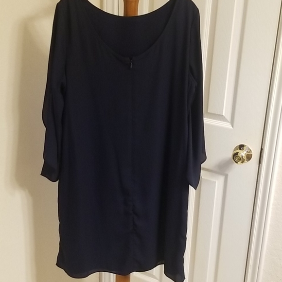 AGB Navy Dress - Picture 2 of 5